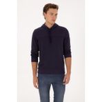 U.S. Polo Assn. Erkek Mürdüm Sweatshirt 50315526-VR074