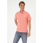 U.S. Polo Assn. Erkek Pembe Tişört 50300385-VR041