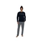 U.S. Polo Assn. Erkek Pijama Takımı, Lacivert, XL Beden