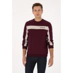 U.s. Polo Assn. Erkek Plum Sweatshirt 50316354-VR177 - Plum Perfect - XL