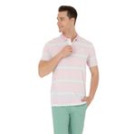 U.S. Polo Assn. Erkek Polo T-Shirt Beden, Pembe, L, REVANA