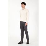 U.S. Polo Assn. Erkek Regular Fit Antrasit Kanvas Pantolon 50291178-VR006
