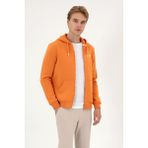 U.S. Polo Assn. Erkek Regular Fit Bakır Şardonlu Örme Hırka 50313755-VR182 - XL