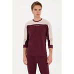 U.S. Polo Assn. Erkek Regular Fit Bisiklet Yaka Bordo Sweatshirt 50315507-VR177