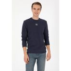 U.S. Polo Assn. Erkek Regular Fit Bisiklet Yaka Lacivert Sweatshirt 50308649-VR033