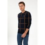 U.S. Polo Assn. Erkek Regular Fit Bisiklet Yaka Lacivert Sweatshirt 50310323-VR033