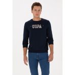 U.S. Polo Assn. Erkek Regular Fit Bisiklet Yaka Lacivert Sweatshirt 50315536-VR033