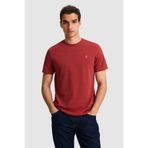 U.S. Polo Assn. Erkek Regular Fit Bisiklet Yaka Vişne Basic Tişört 50326953-VR223