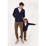 U.S. Polo Assn. Erkek Regular Fit Mürdüm Şardonlu Örme Hırka 50313755-VR074 - 3XL