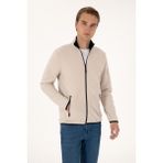 U.S. Polo Assn. Erkek Regular Fit Taş Polar Örme Hırka 50313779-VR049 - XS