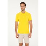 U.S. Polo Assn. Erkek Sarı Tişört Basic 50294207-VR044