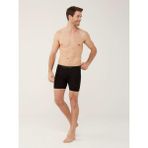U.S. Polo Assn. Erkek Siyah - Antrasit Melanj - Lacivert 3'lü Uzun Paçalı Boxer - Siyah - Lacivert - 3XL