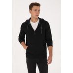 U.s. Polo Assn. Erkek Siyah Hırka (Örme) 50313748-VR046 - Siyah-128 - 2XL
