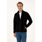 U.s. Polo Assn. Erkek Siyah Hırka (Örme) 50313779-VR046 - 4XL