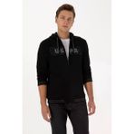 U.s. Polo Assn. Erkek Siyah Hırka Örme 50316355-vr046 Siyah