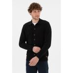 U.S. Polo Assn. Erkek Siyah Hırka (Triko) 50298272-VR046 - XL