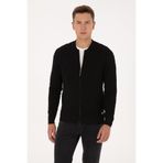 U.S. Polo Assn. Erkek Siyah Hırka (Triko) 50308486-VR046