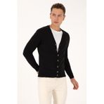 U.s. Polo Assn. Erkek Siyah Hırka Triko 50313702-vr046 Siyah