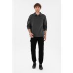 U.S. Polo Assn. Erkek Siyah Jogger Fit Kanvas Pantolon 50297758-vr046