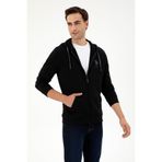 U.S. Polo Assn. Erkek Siyah Örme Hırka 50289028-vr046