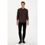 U.S. Polo Assn. Erkek Siyah Slim Fit Kanvas / Chino Pantolon 50308762-VR046