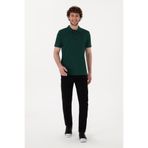 U.S. Polo Assn. Erkek Siyah Slim Fit Kanvas Pantolon 50309119-vr046