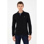 U.S. Polo Assn. Erkek Siyah Sweatshirt 50289062-VR046 - Siyah-128 - XL
