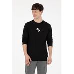 U.S. Polo Assn. Erkek Siyah Sweatshirt 50290778-VR046, 2XL