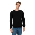 U.S. Polo Assn. Erkek Siyah Sweatshirt 50293471-VR046, XL