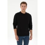 U.s. Polo Assn. Erkek Siyah Sweatshirt 50316378-VR046 - M