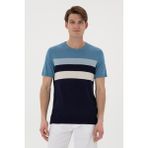 U.S. Polo Assn. Erkek Slim Fit Bisiklet Yaka Lacivert Tişört 50306459-VR033 - XL