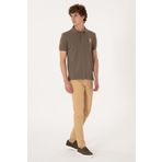 U.S. Polo Assn. Erkek Slim Fit Camel Kanvas Pantolon 50309142-VR015