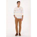 U.S. Polo Assn. Erkek Slim Fit Camel Kanvas Pantolon 50316835-VR233
