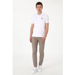 U.S. Polo Assn. Erkek Slim Fit Haki Kanvas Pantolon 50299990-VR027