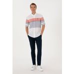 U.S. Polo Assn. Erkek Slim Fit Lacivert Kanvas Pantolon 50300476-VR033
