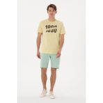 U.s. Polo Assn. Erkek Su Yeşili Şort (Örme) 50305933-VR048 - XL