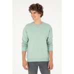 U.s. Polo Assn. Erkek Su Yeşili Sweatshirt 50295148-vr048