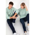 U.S. Polo Assn. Erkek Su Yeşili Sweatshirt 50295167-VR048 - M