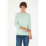 U.s. Polo Assn. Erkek Su Yeşili Sweatshirt 50295167-vr048