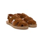 U.S. Polo Assn. Erkek Taba Sandalet Slip-on Model 44 Orta Topuklu Düz - Kahverengi