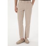 U.S. Polo Assn. Erkek Taş Slim Fit Kanvas Pantolon 50309113-vr049
