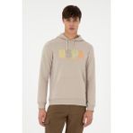 U.S. Polo Assn. Erkek Taş Sweatshirt 50293354-VR049 - M