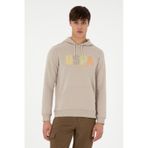U.s. Polo Assn. Erkek Taş Sweatshirt 50293354-vr049 Taş