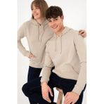 U.S. Polo Assn. Erkek Taş Sweatshirt 50295167-VR049 - M - Taş1