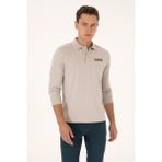 U.S. Polo Assn. Erkek Taş Sweatshirt 50315454-VR049