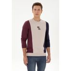 U.S. Polo Assn. Erkek Taş Sweatshirt 50316379-VR049
