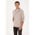 U.S. Polo Assn. Erkek Taş Sweatshirt 50316391-VR049