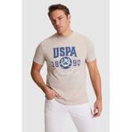 U.s. Polo Assn. Erkek Taş Tişört 50327174-vr049 Taş Rengi