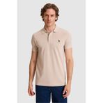 U.s. Polo Assn. Erkek Taş Tişört Basic 50322347-vr049 Taş Rengi