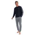 U.s. Polo Assn. Erkek Uzun Kollu Kol Detaylı Pijama Takımı